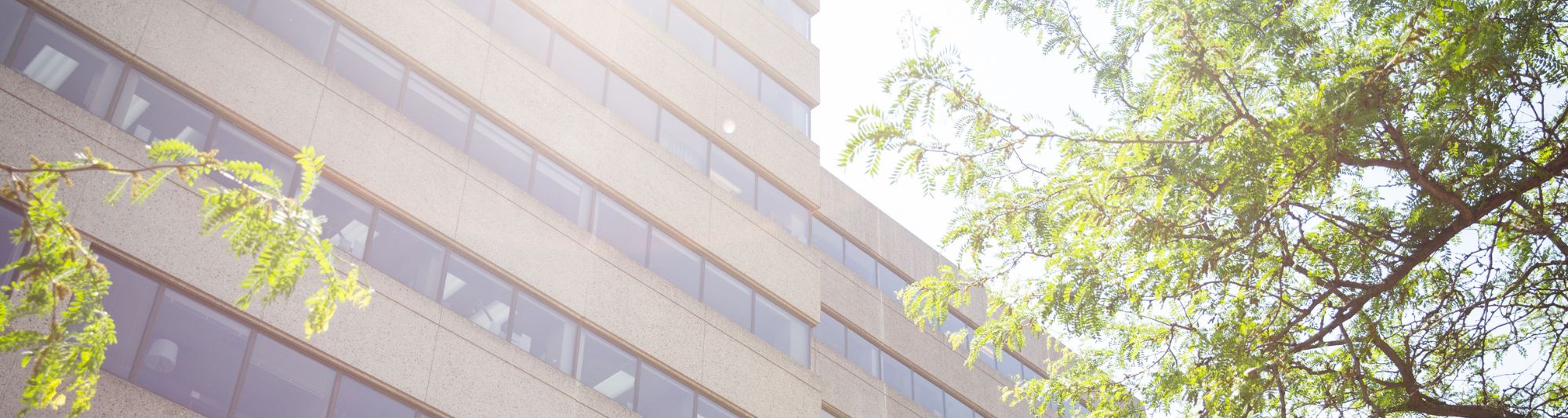 Exterior of office building